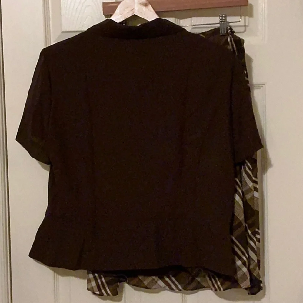 Vintage 18 washable lightweight skirt and suit jacket EUC - Picture 3 of 7